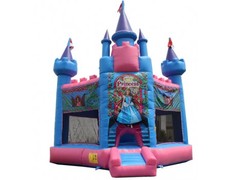 15x15 Princess Hex Bounce House rental in St Augustine, FL