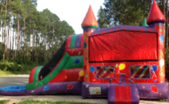 Balloon Castle Wet Slip-n-Slide in St Augustine, FL